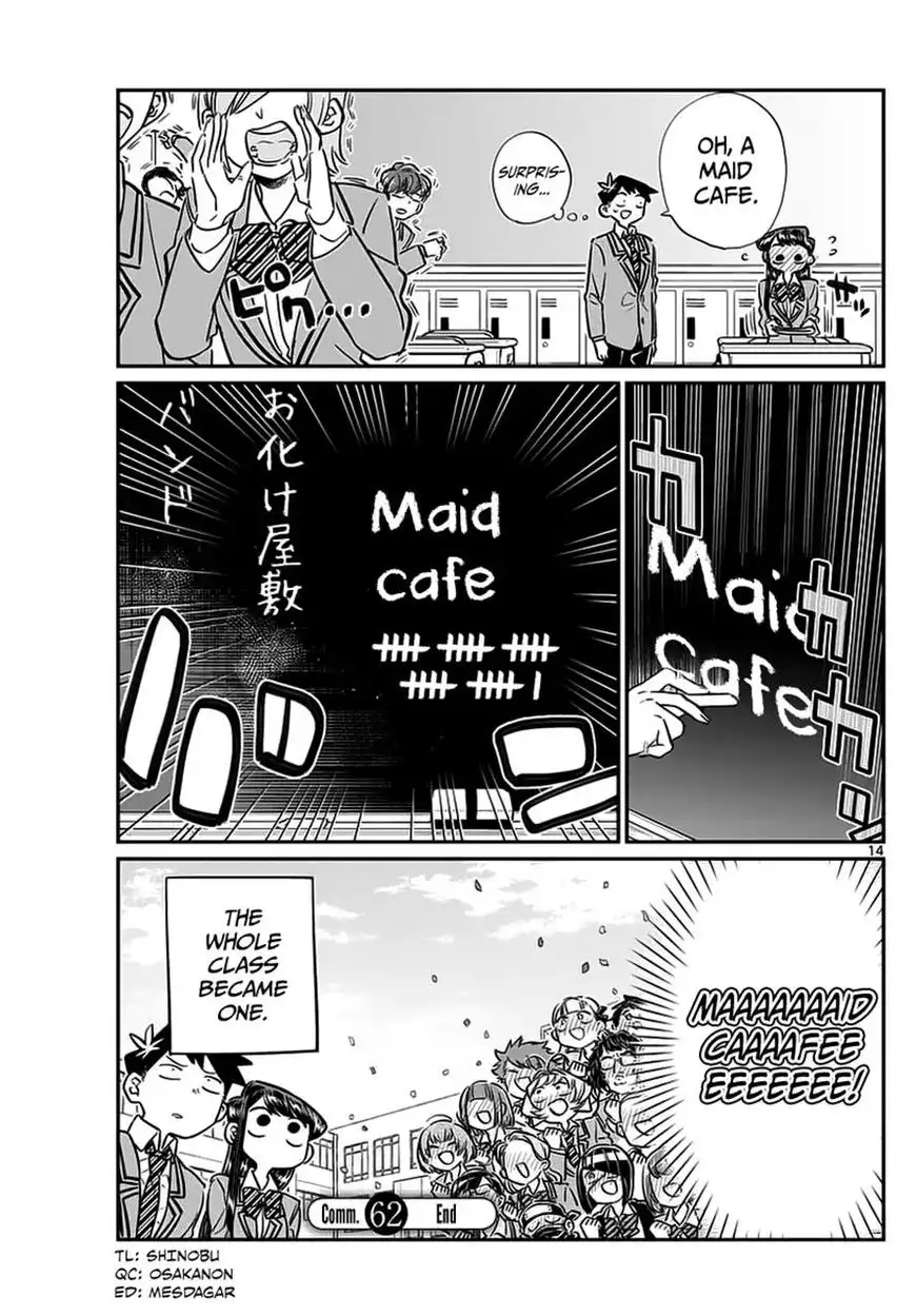 Komi-san wa Komyushou Desu Chapter 62 14